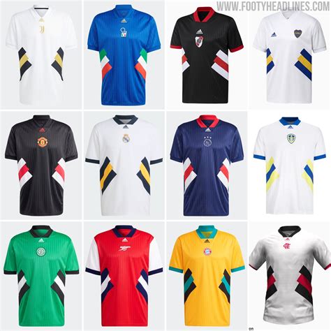 Adidas retro football kits